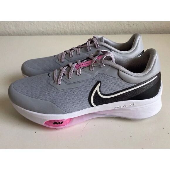 Nike Air Zoom Infinity‎ Tour Next Golf Shoes Wolf Grey Pink DC5221-060 Men’s 8.5
